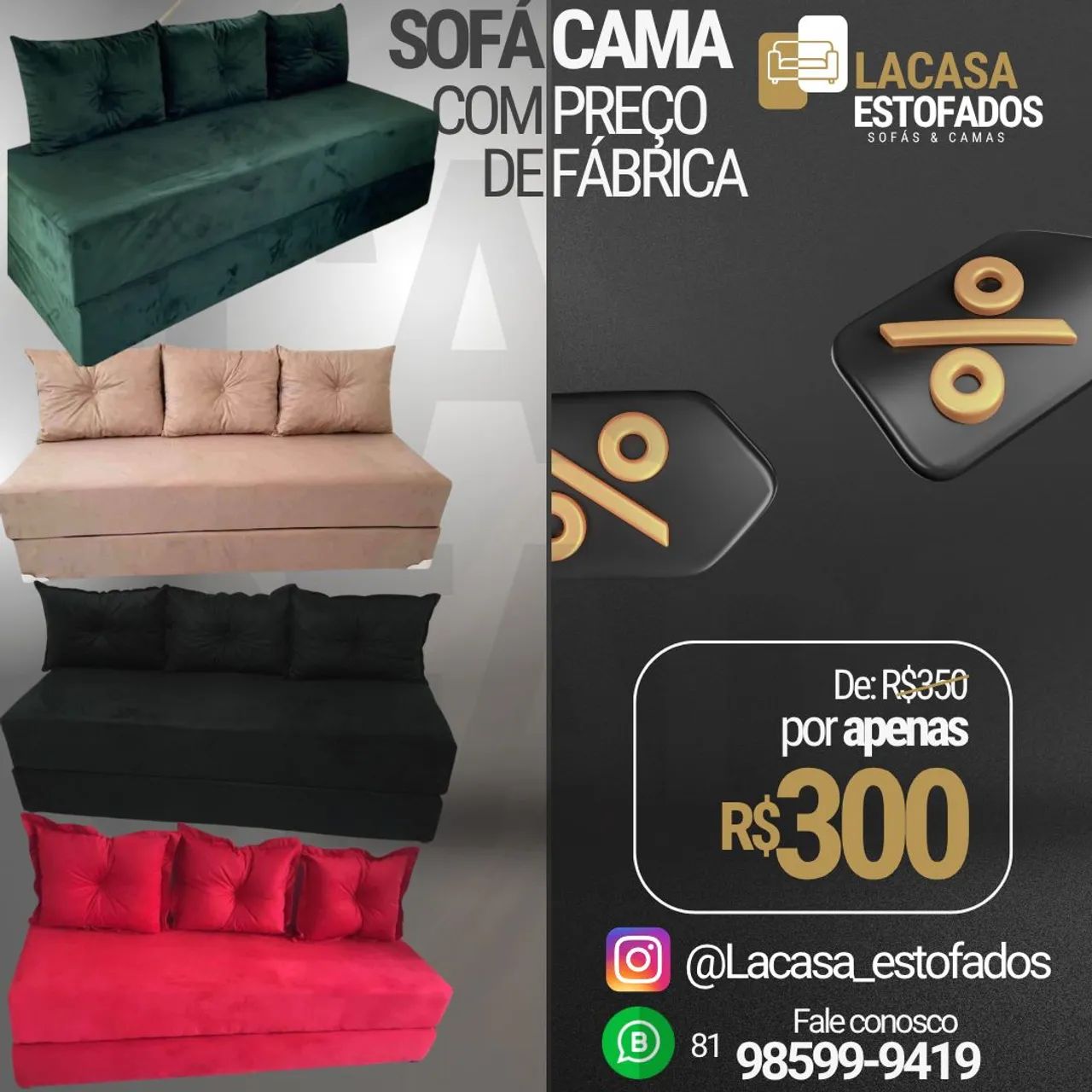 Sofá cama 
