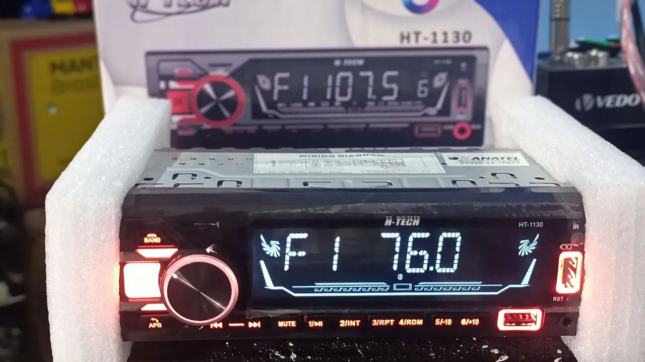 Atou rádio bluetooth H-TECH 
