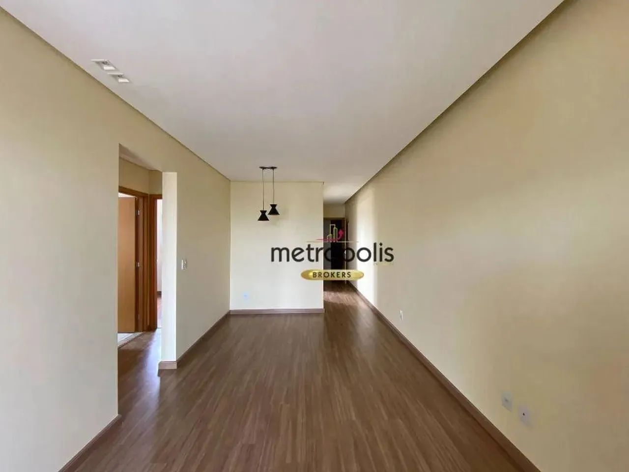 Apartamento com 2 dormitórios para alugar, 63 m² por R$ 3.995,31/mês - Campestre - Santo A - Foto 4