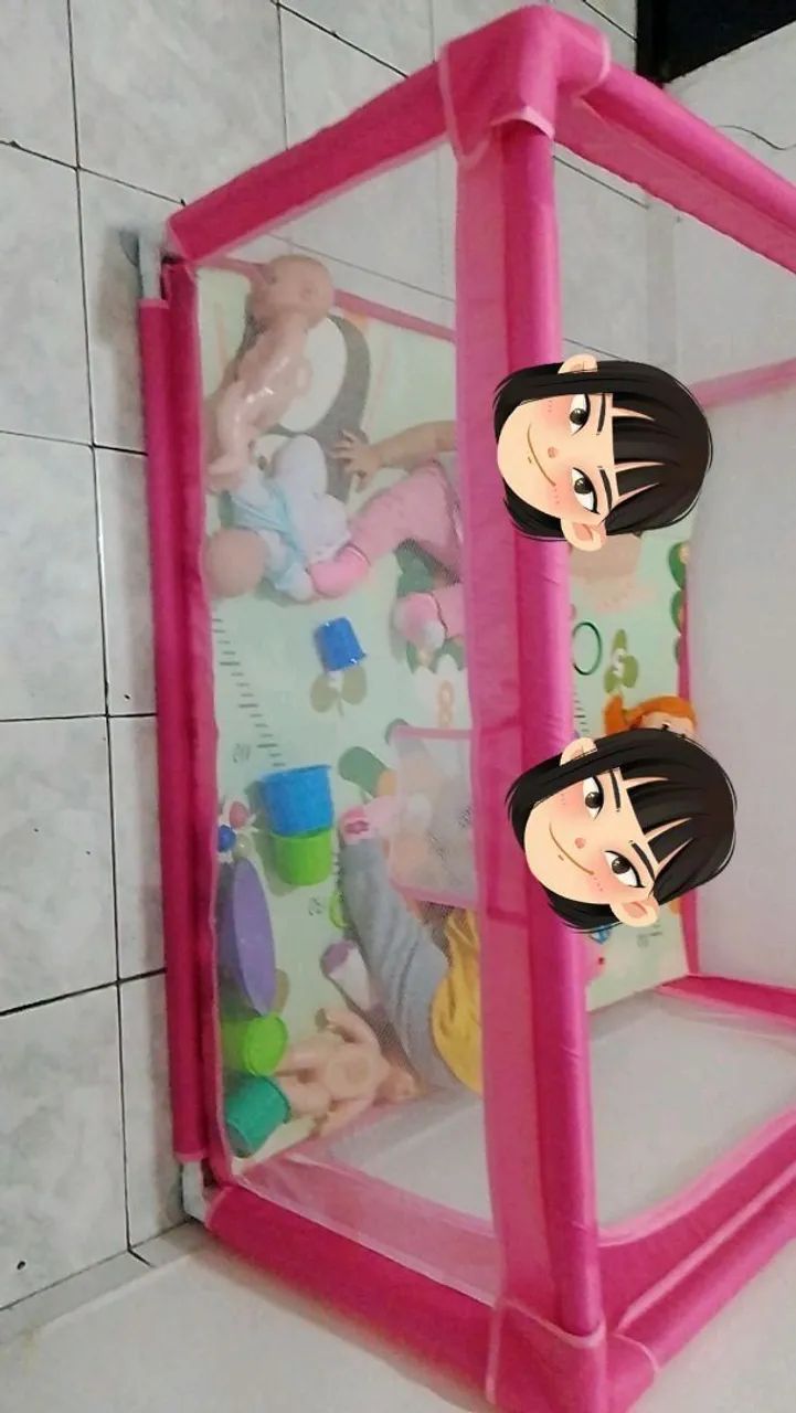 Chiqueirinho infantil rosa - Foto 2
