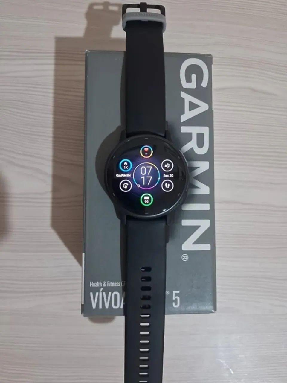 Relógio Garmin Vivoactive 5 Preto