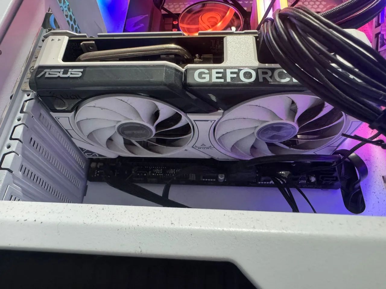 Rtx 4060 8GB WHITE ASUS OC (RARISSIMA) - Foto 5