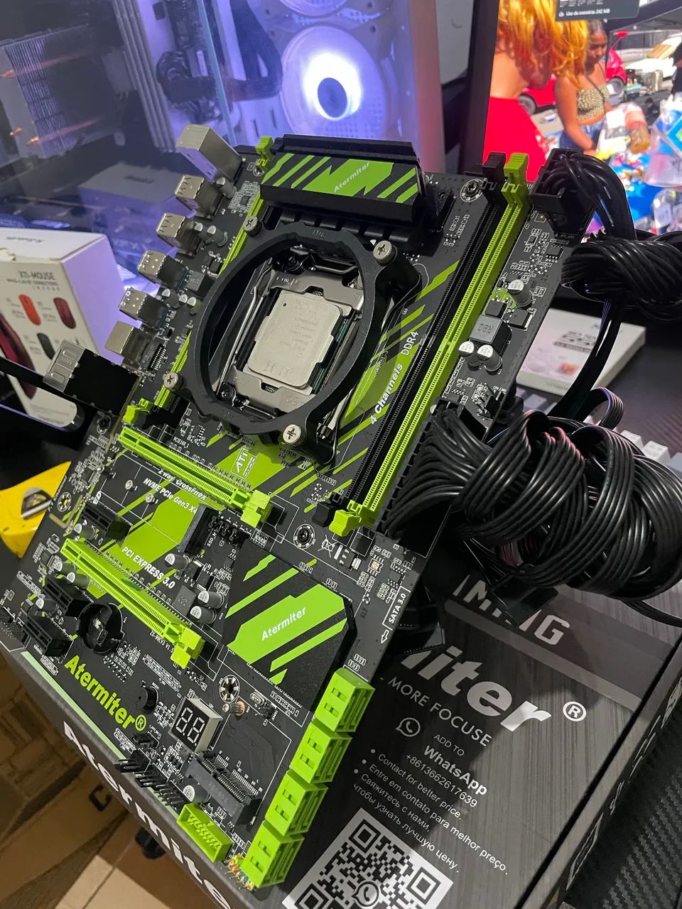 Kit Xeon X99 + E5-2680 v4 + DDR4 | 14 Núcleos e 28 Threads | Atermiter - Foto 3