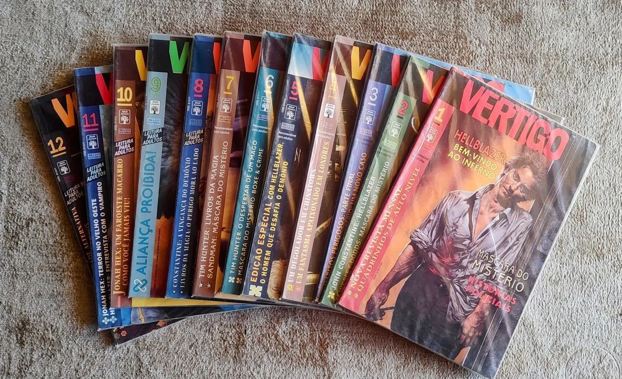 Vertigo Editora Abril 12 volumes