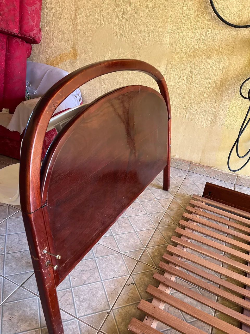 Cama de casal madeira - Foto 4