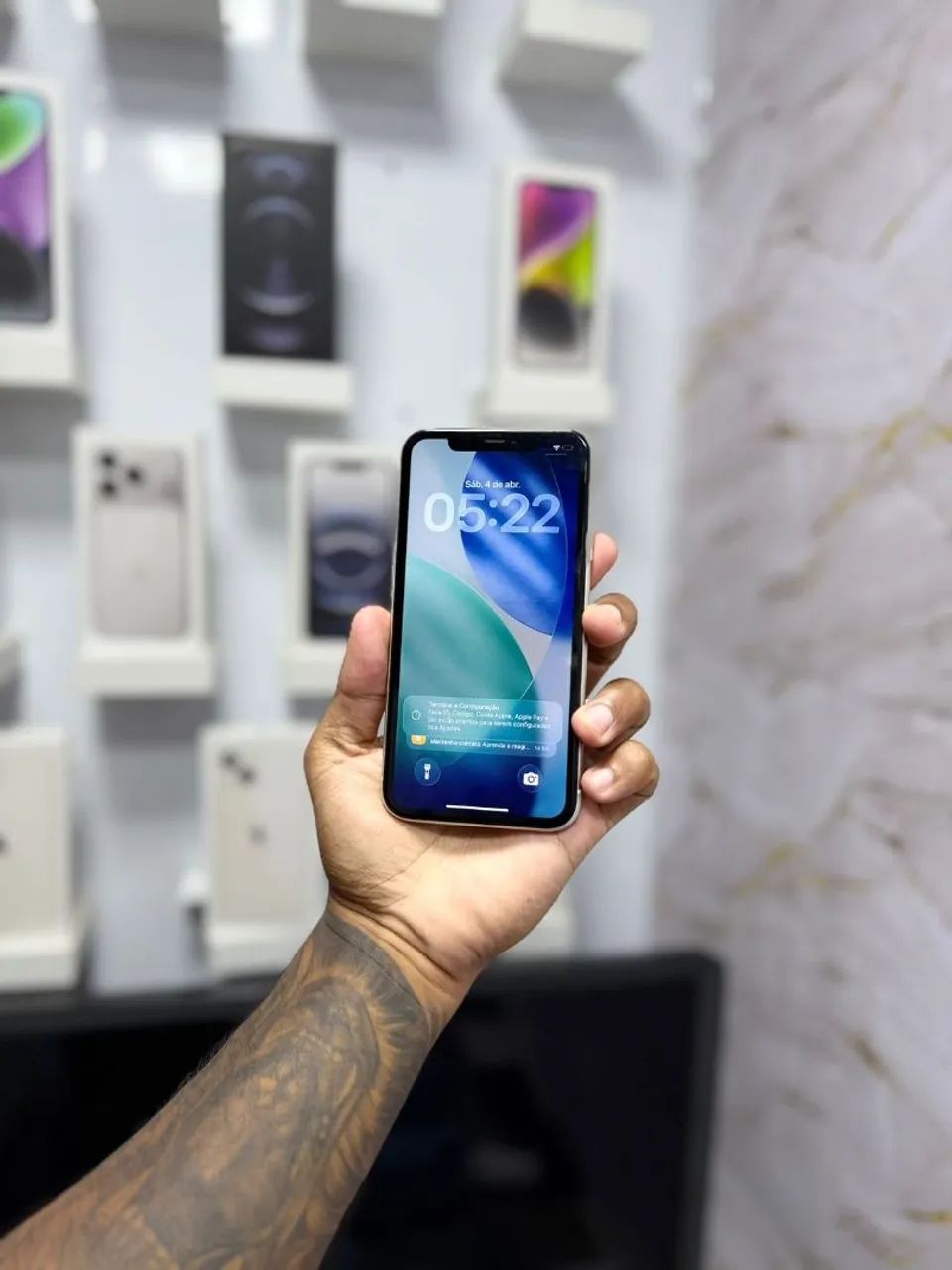 IPHONE 11 256GB TELA E BATERIA NOVA<br>R$ 999,00 - Foto 5