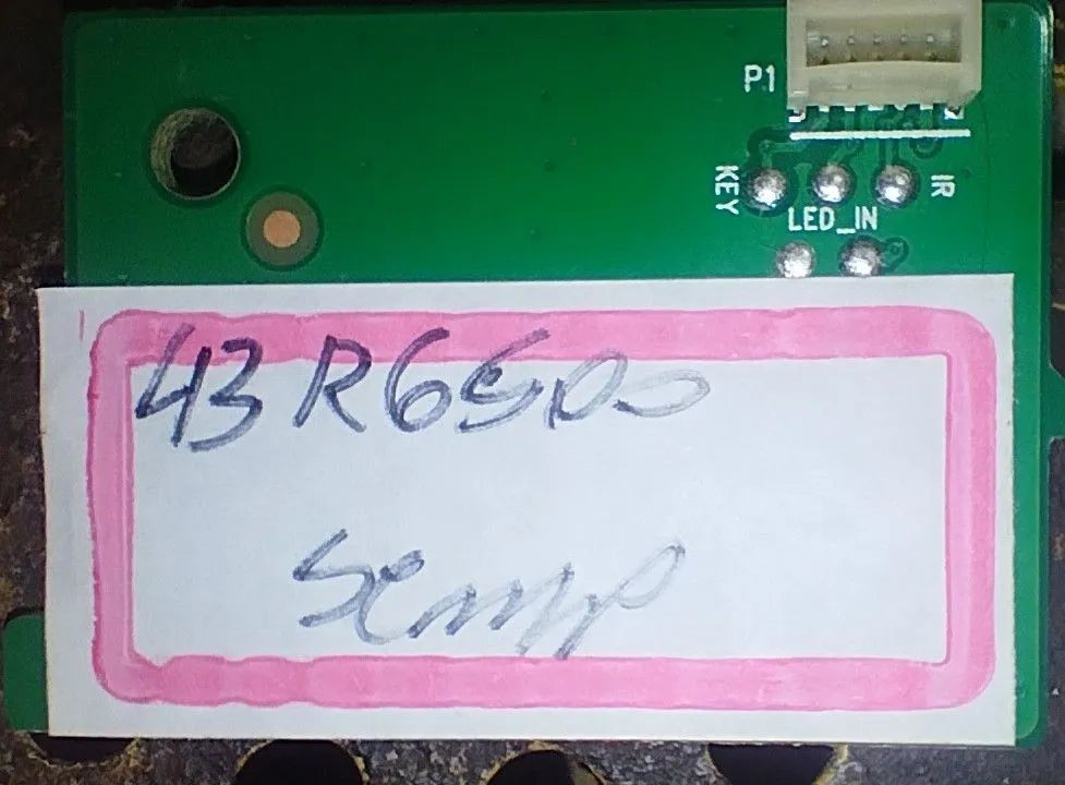 Placa função sensor tv 43R6500 - Foto 2