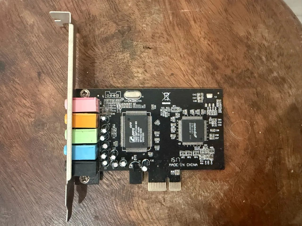 Placa de som PCI-Express