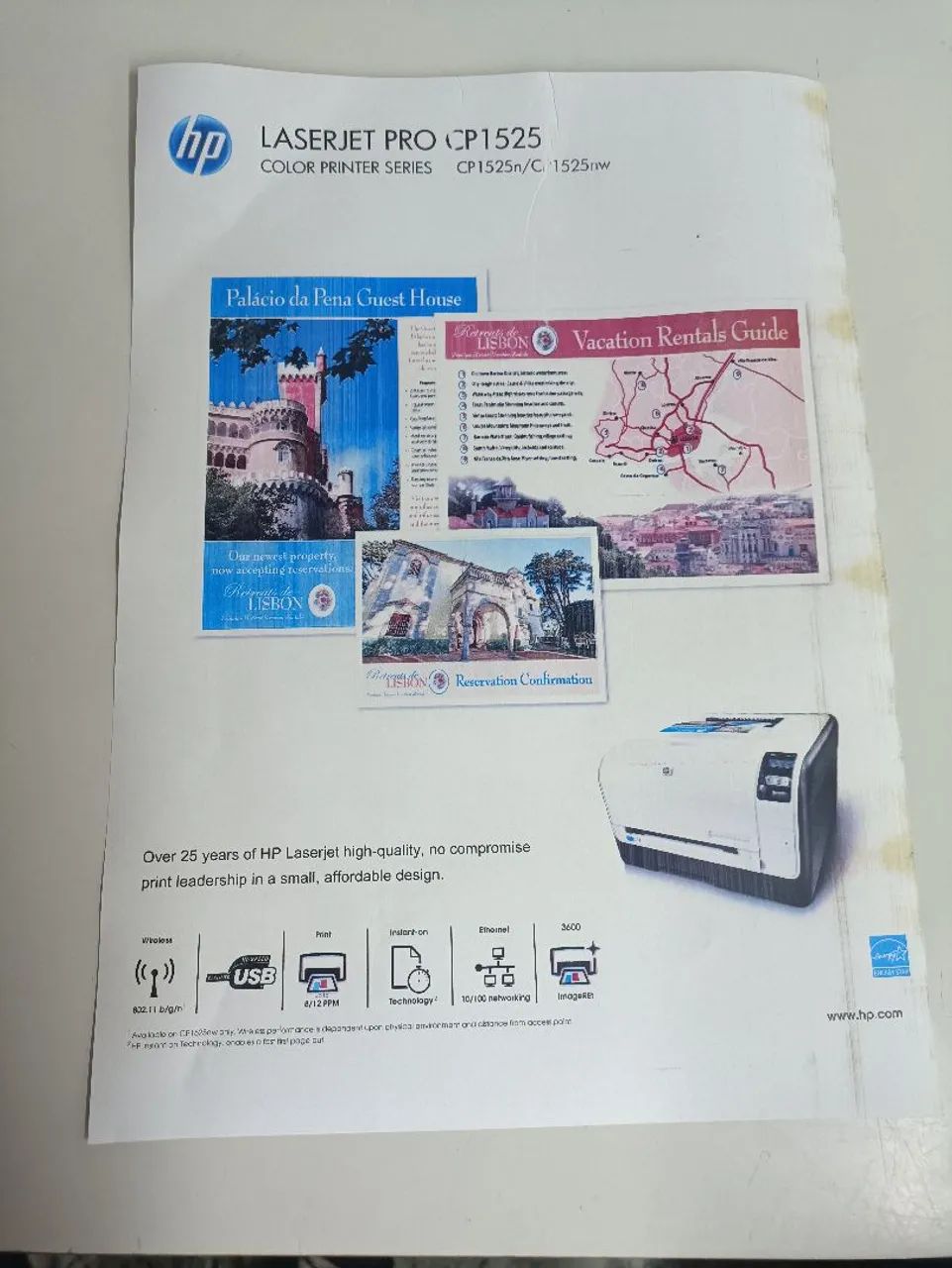 Impressora transfer CP1525nw Color - Foto 4