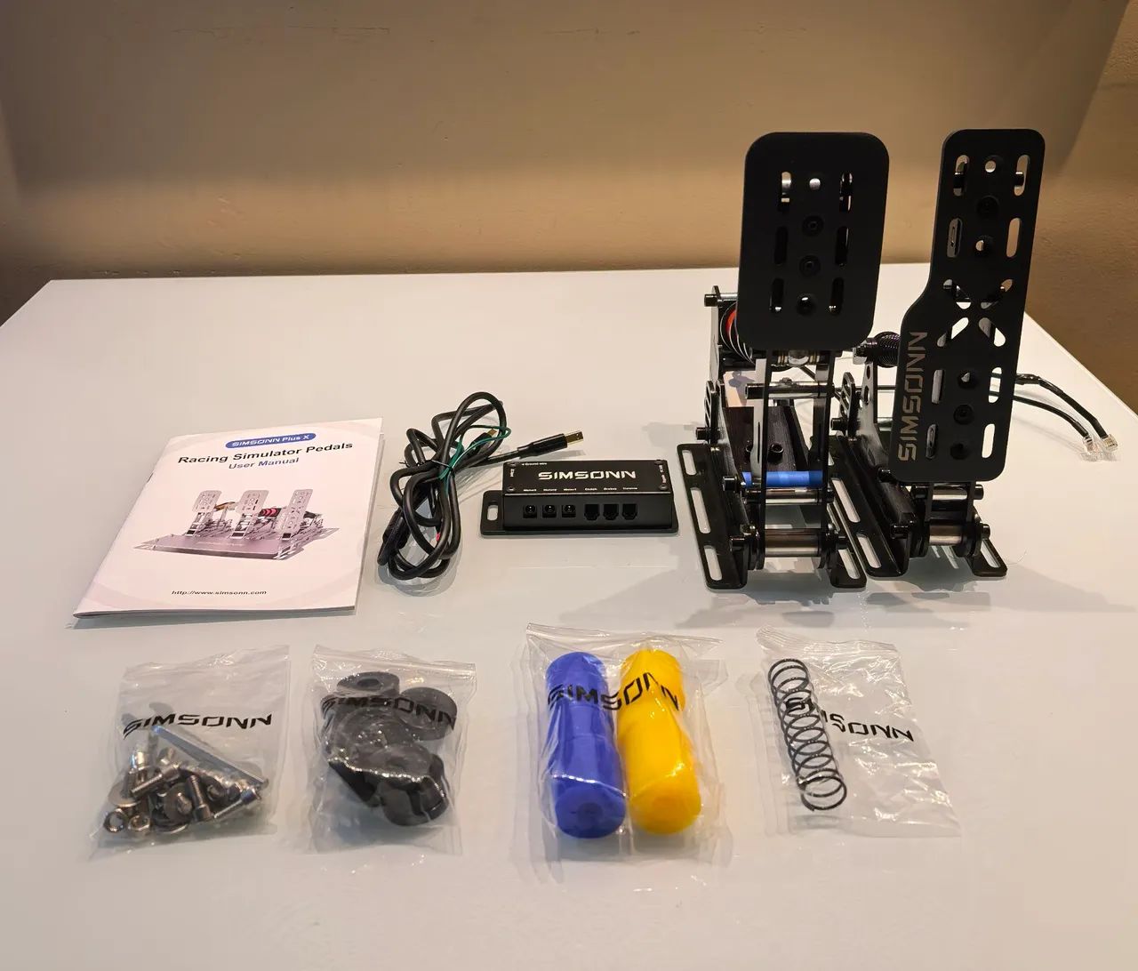 Simsonn Pro Plus Load Cell | Pedais Sim Racing | Excelente estado