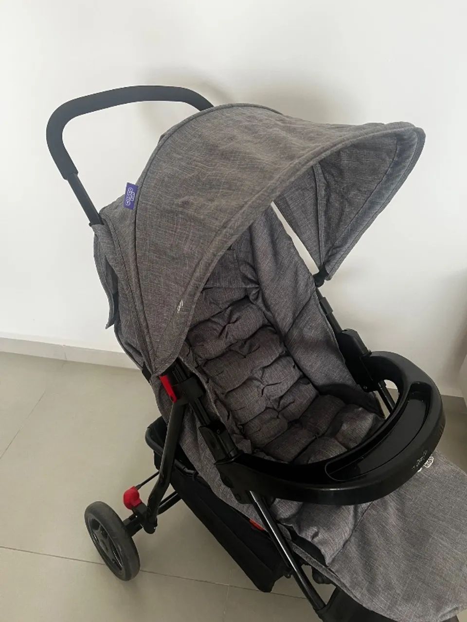 Kit Carrinho de bebe e bebê conforto - Foto 5