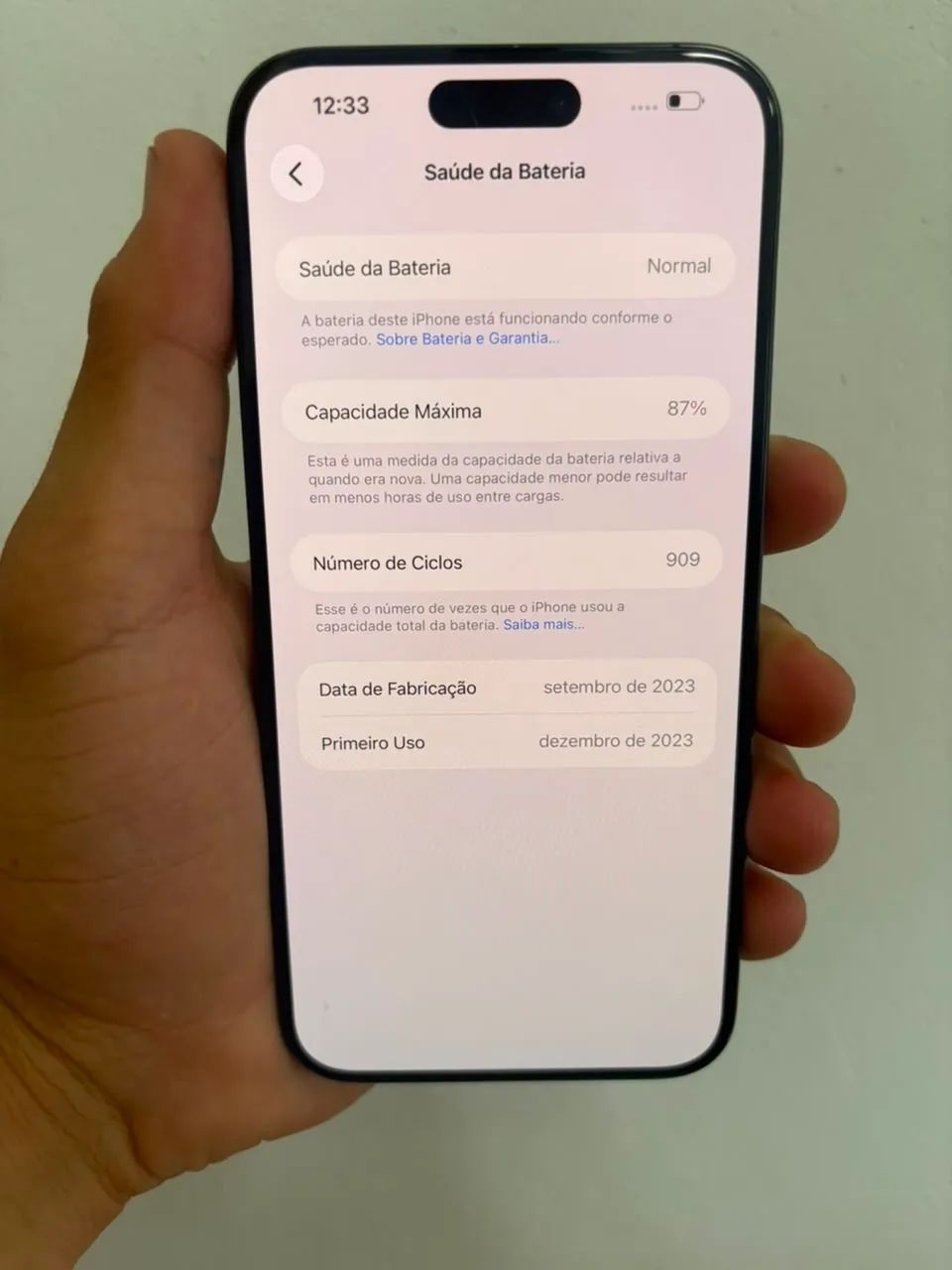IPhone 15 Pro Max 256GB Azul Titanium 