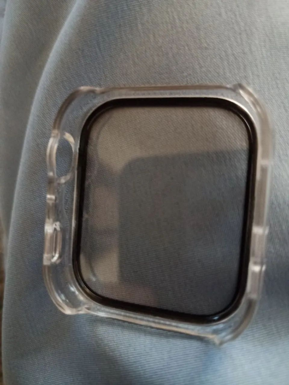 Capa acrílica pra Huawei Watch Fit 5 com película protetora - Foto 2