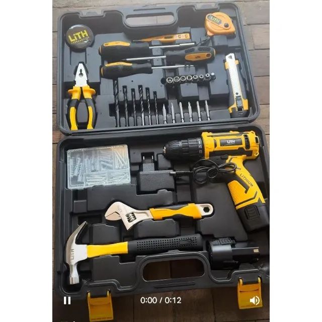 Maleta Parafusadeira 12v 2 Baterias65048968717698123