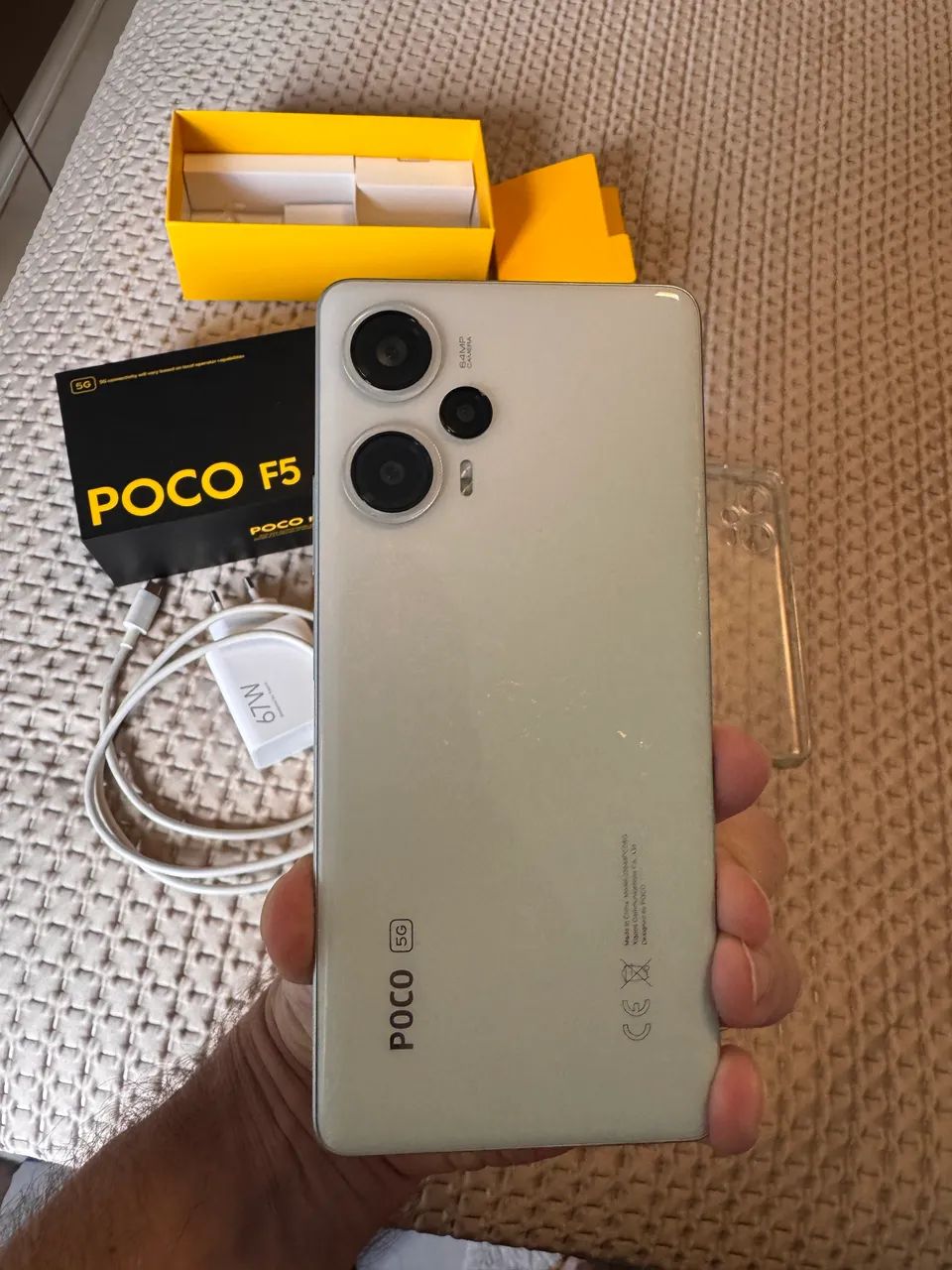 POCO F5 White 256GB e 12GB RAM - Foto 2