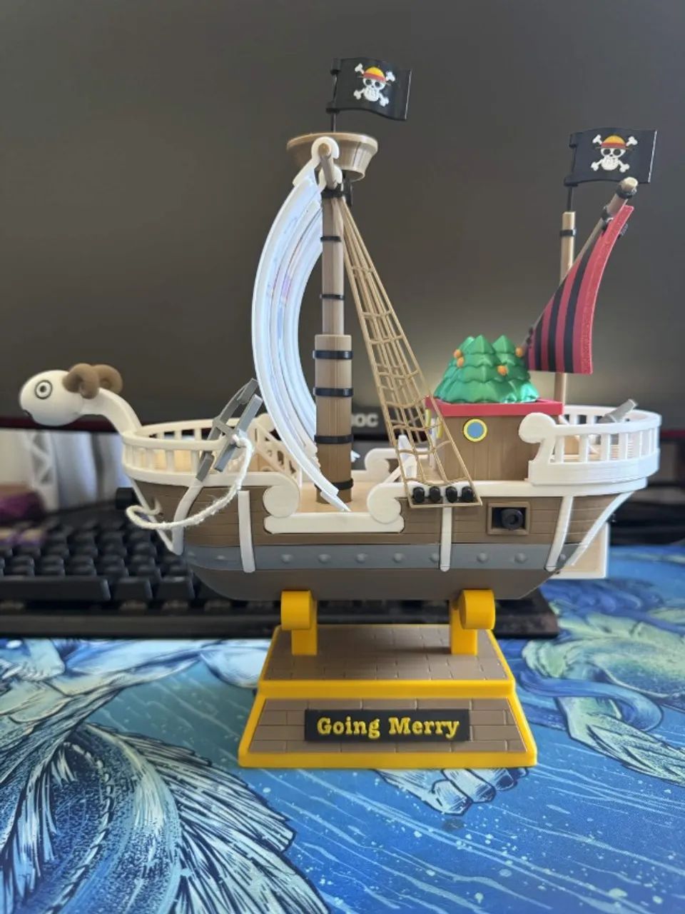 Barco Going Merry One Piece Para Decoração