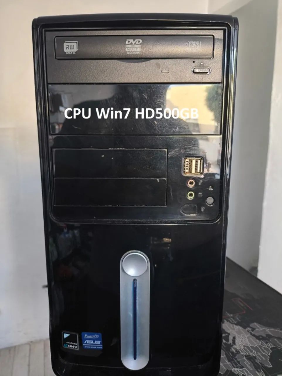 CPU Funcionando Pra vender logo DDR2 2GB Ram HD 320GB 