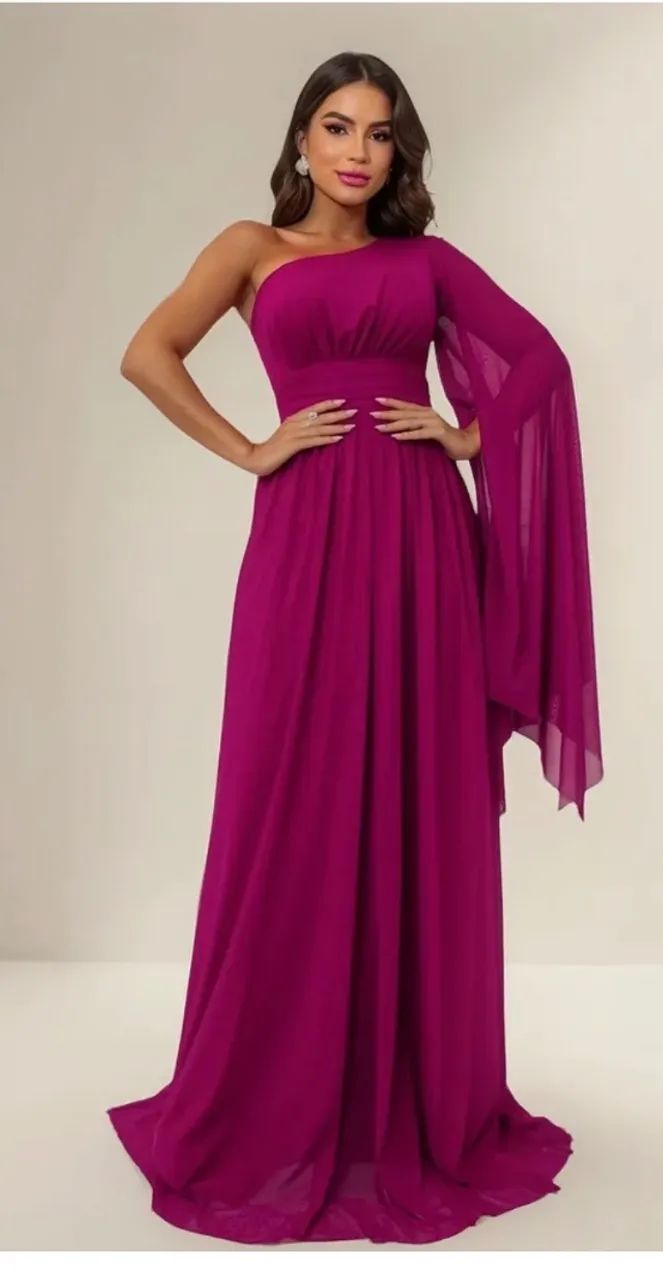 Vestido Rose tamanho G  - Foto 3