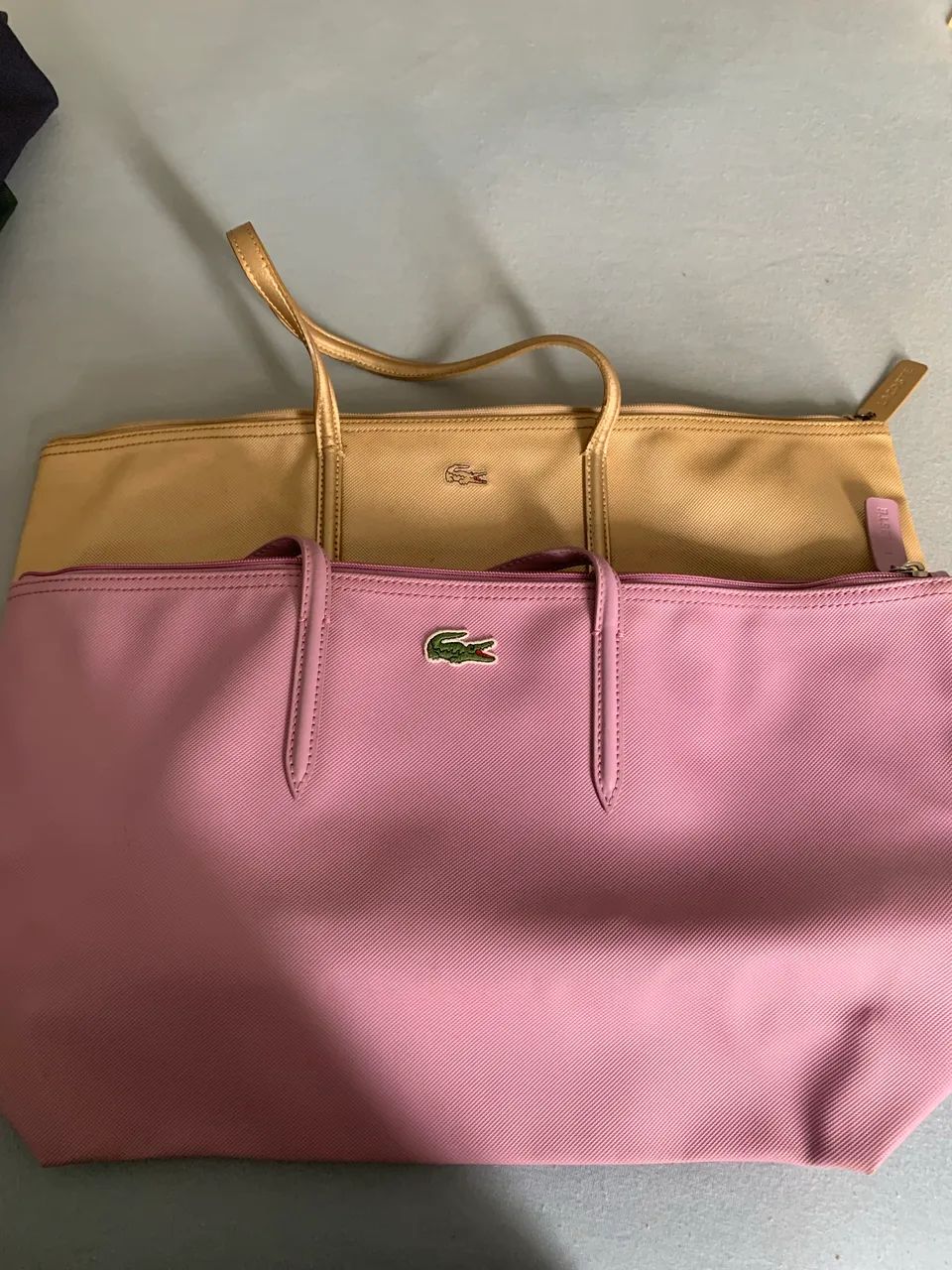 Bolsas Lacoste diversas cores e tamanhos  - Foto 5