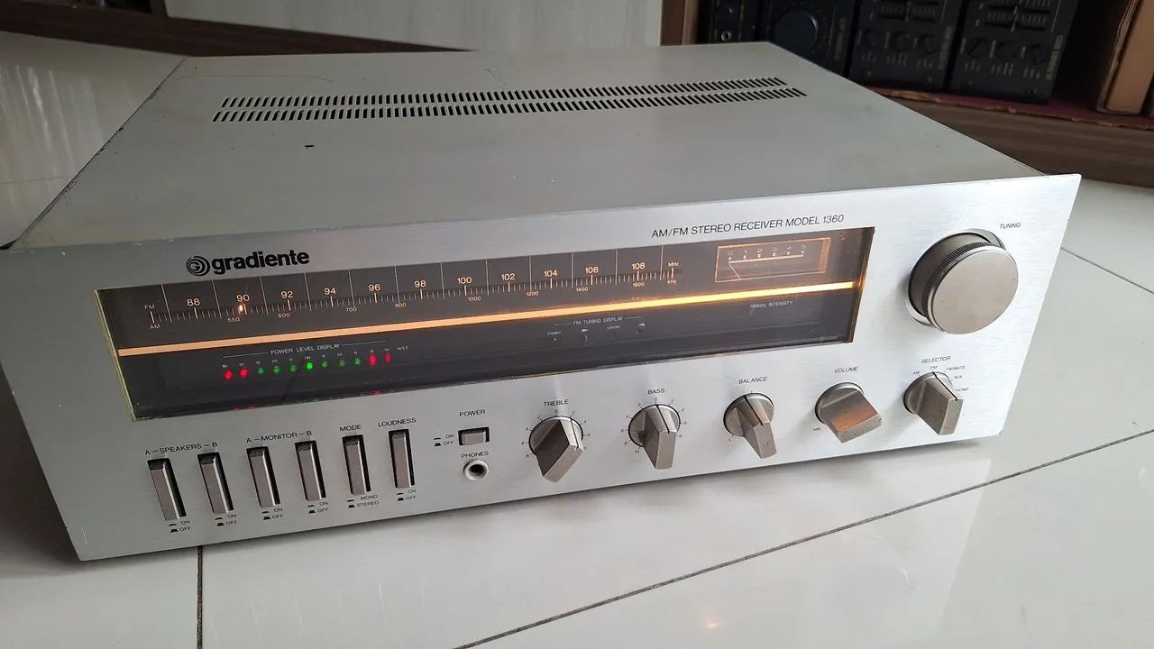 RECEIVER GRADIENTE MODEL 1360  - Foto 3