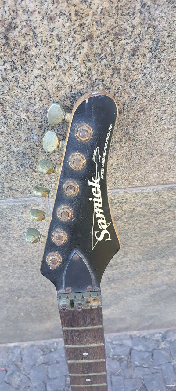 Guitarra Samick no estado - Foto 4