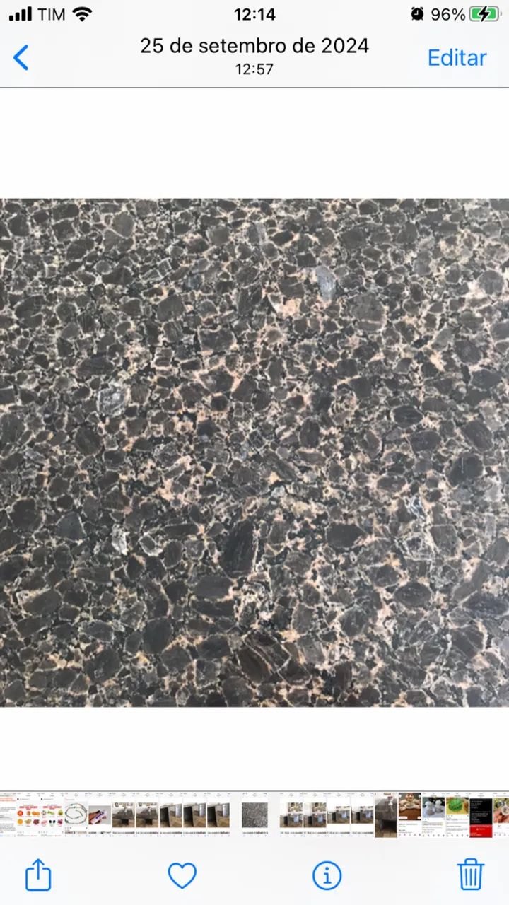 Mesa de jantar retangular de granito  - Foto 5