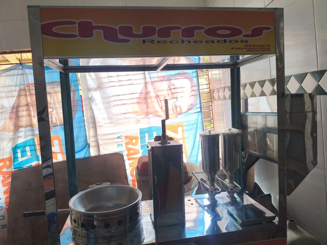 Carrinho de Churros Gourmet Completo Nunca Usado - Foto 2