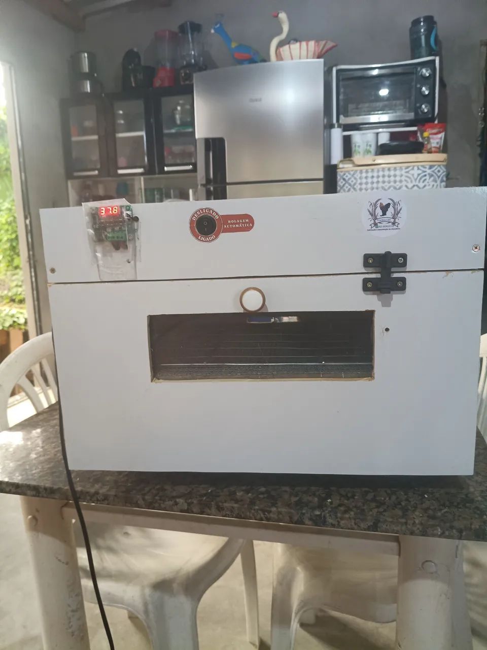 Chocadeira automática 