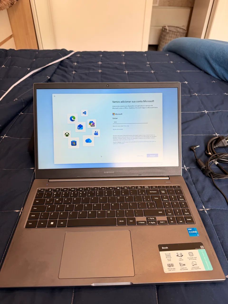 Notebook Samsung Book intel core i5 8gb 256gb - Foto 2