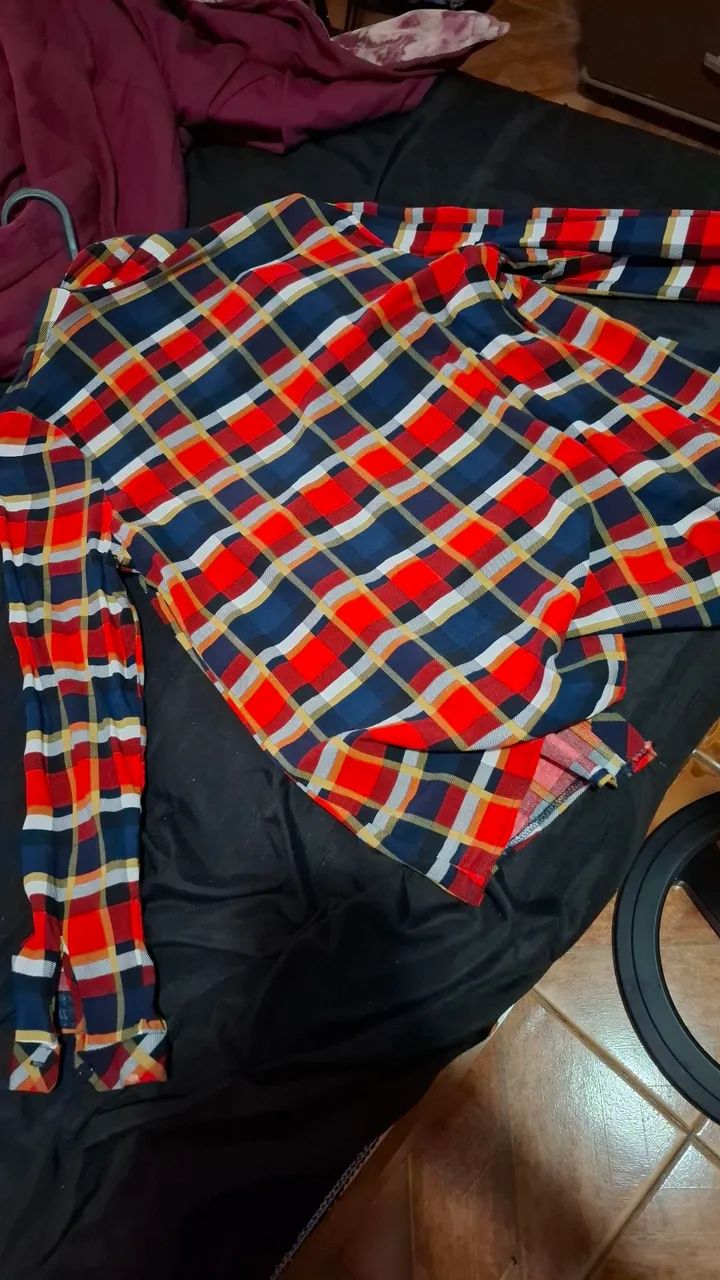 Camisa Xadrez Casual - (Desapego Rápido) - Foto 3