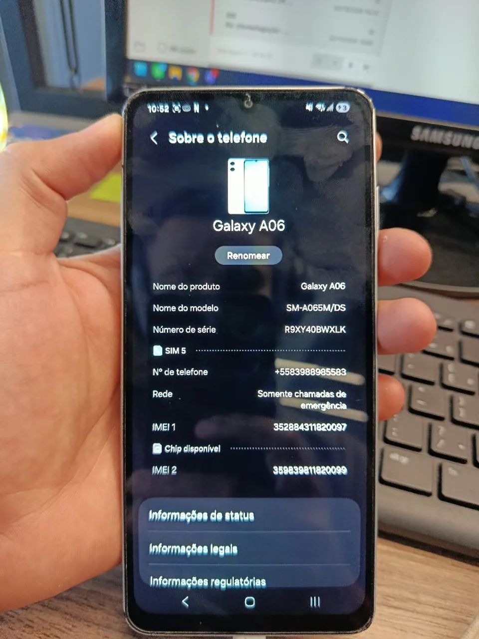 GALAXY A06 - FUNCIONANDO 100% - Foto 5