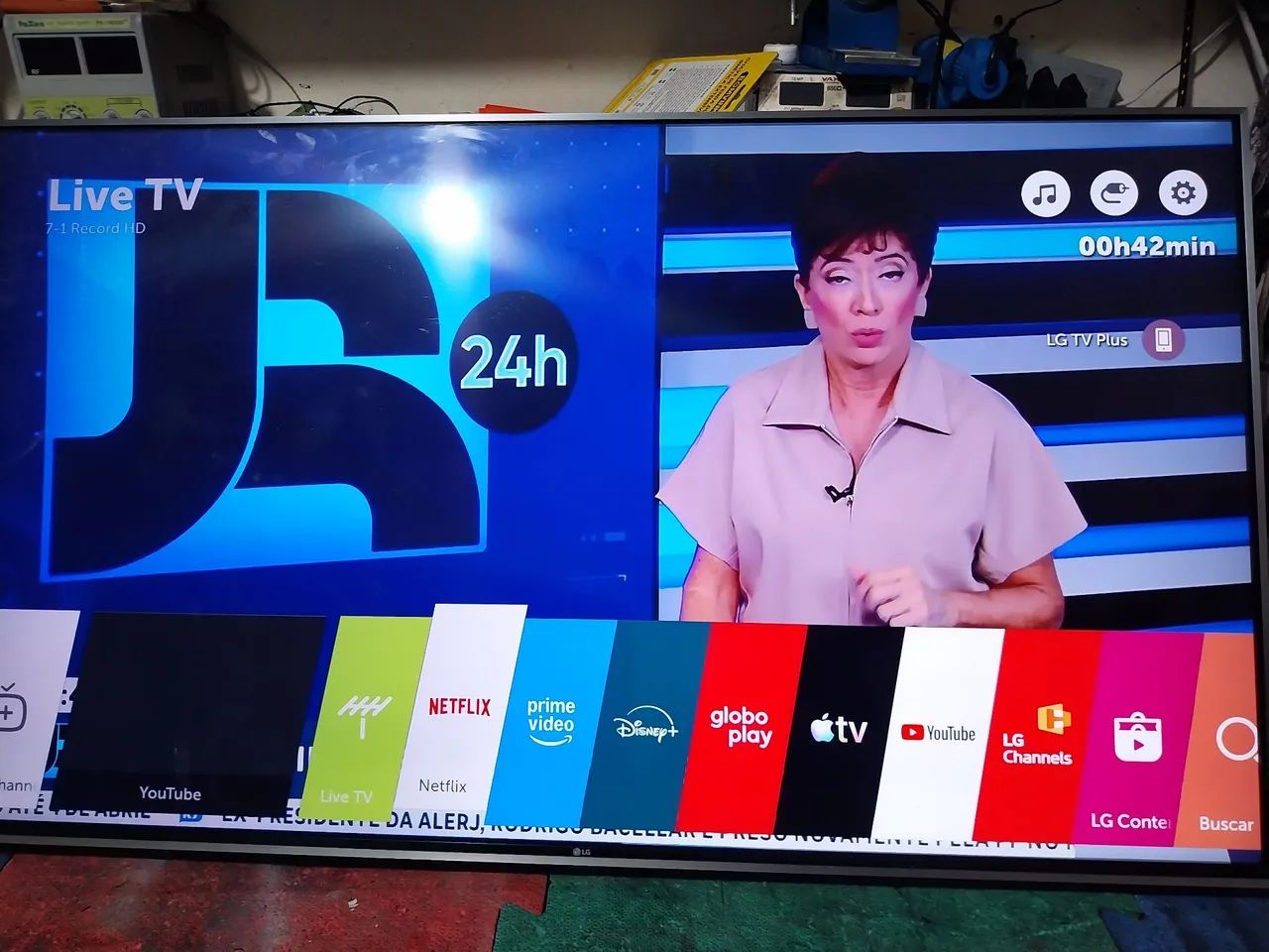 Tv 49 lg smart 4 k Wi-Fi YouTube Netflix - TVs - Mooca, São Paulo