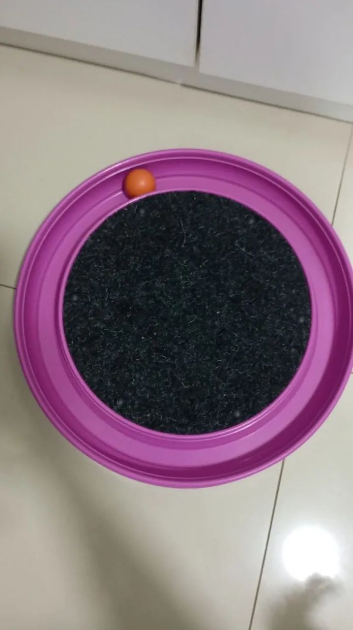 Brinquedo pet rosa gato 