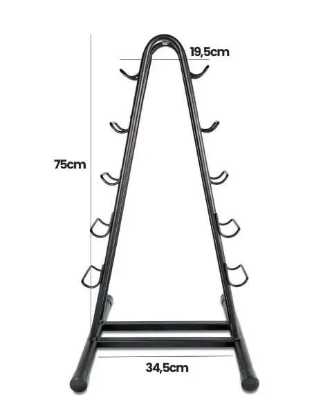 Suporte de bola e halteres