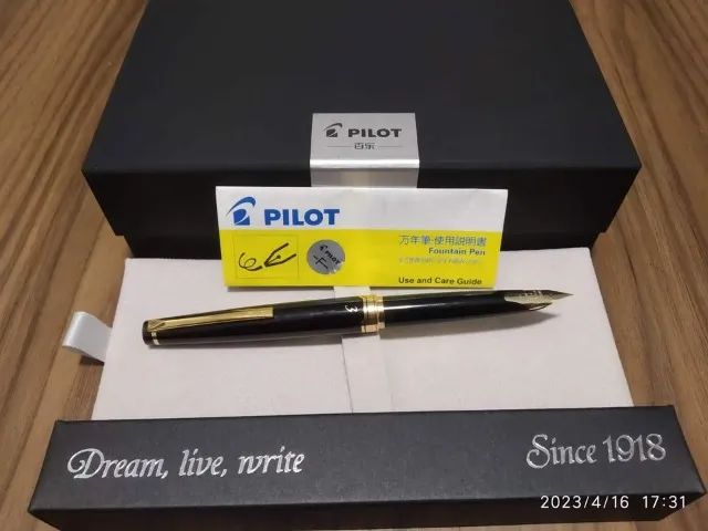 2 Canetas Tinteiro Pilot Elite 95s - Foto 3
