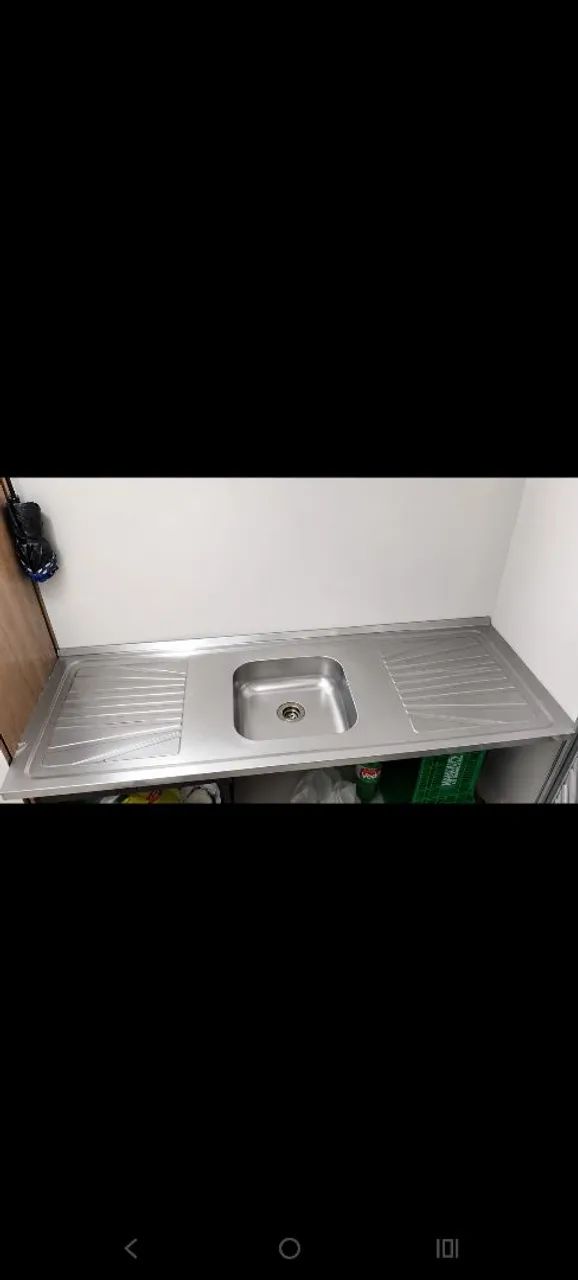 Pia de inox