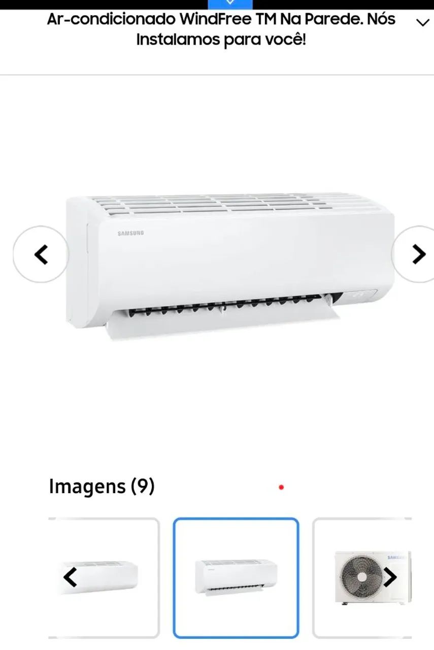 Ar condicionado AI - NOVO E EM CAIXA