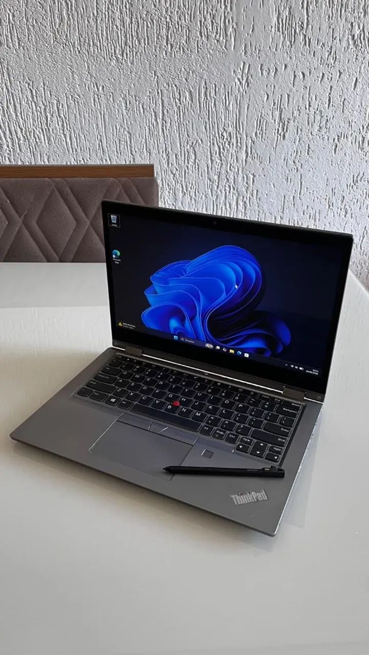 Notebook Touch screen Gira 360? + Caneta original  - Foto 2
