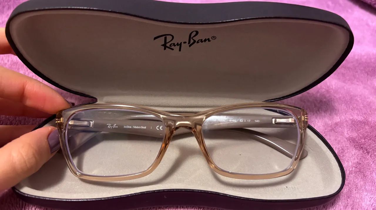 óculos Ray Ban - armação retangular  - Foto 3