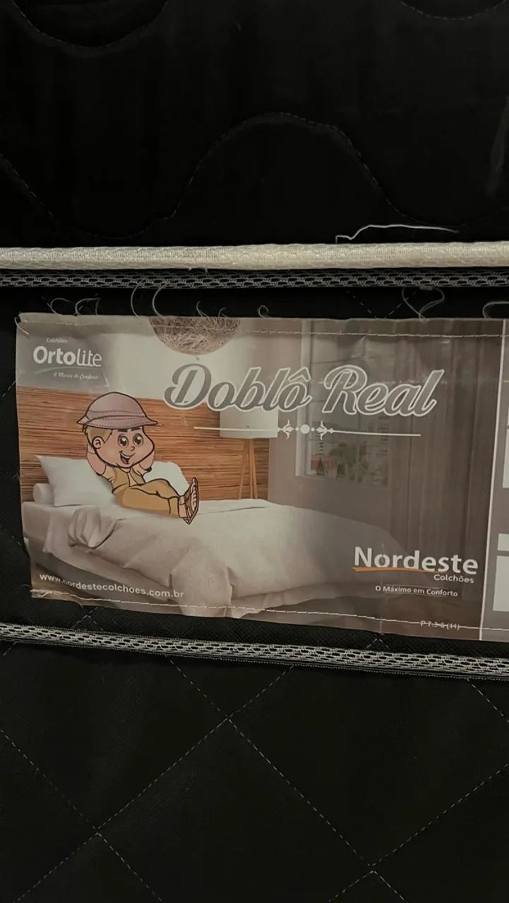 Cama Box Solteiro com colchão de molas - Foto 3