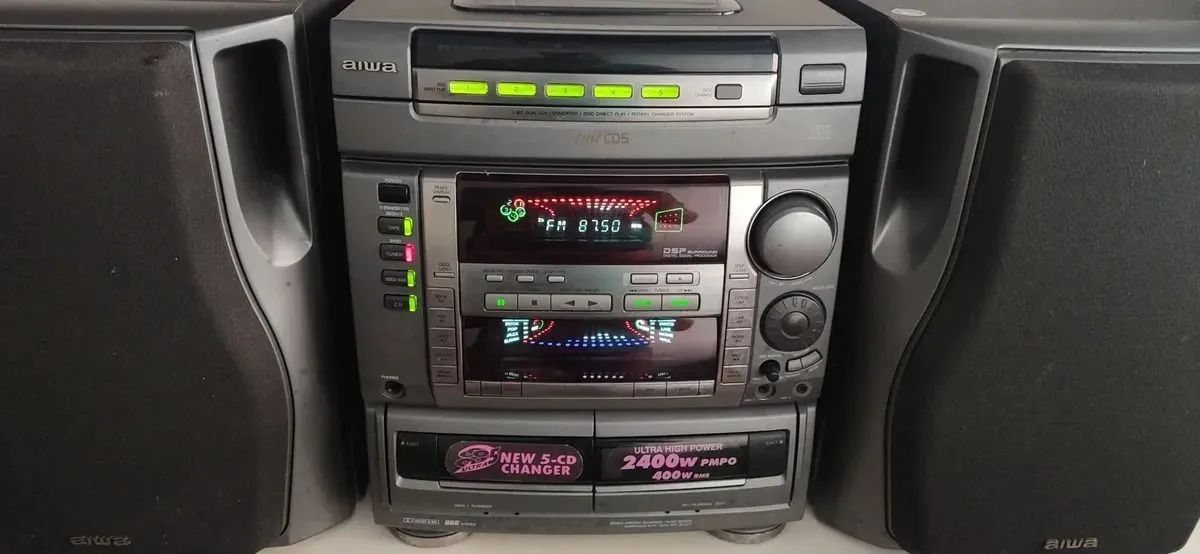 Mini System Aiwa Nsx F12 - Aparelhos de Som - Boa Vista, Belo
