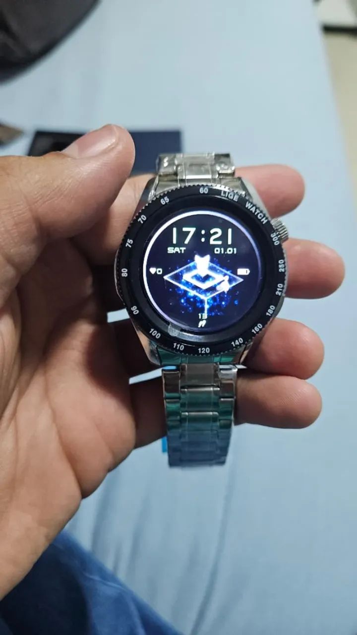 Relogio digital impermeavel com bluetooth - Foto 2