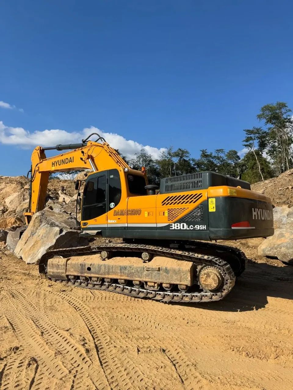 ESCAVADEIRA HIDRÁULICA HYUNDAI 380LC-9S - Foto 4