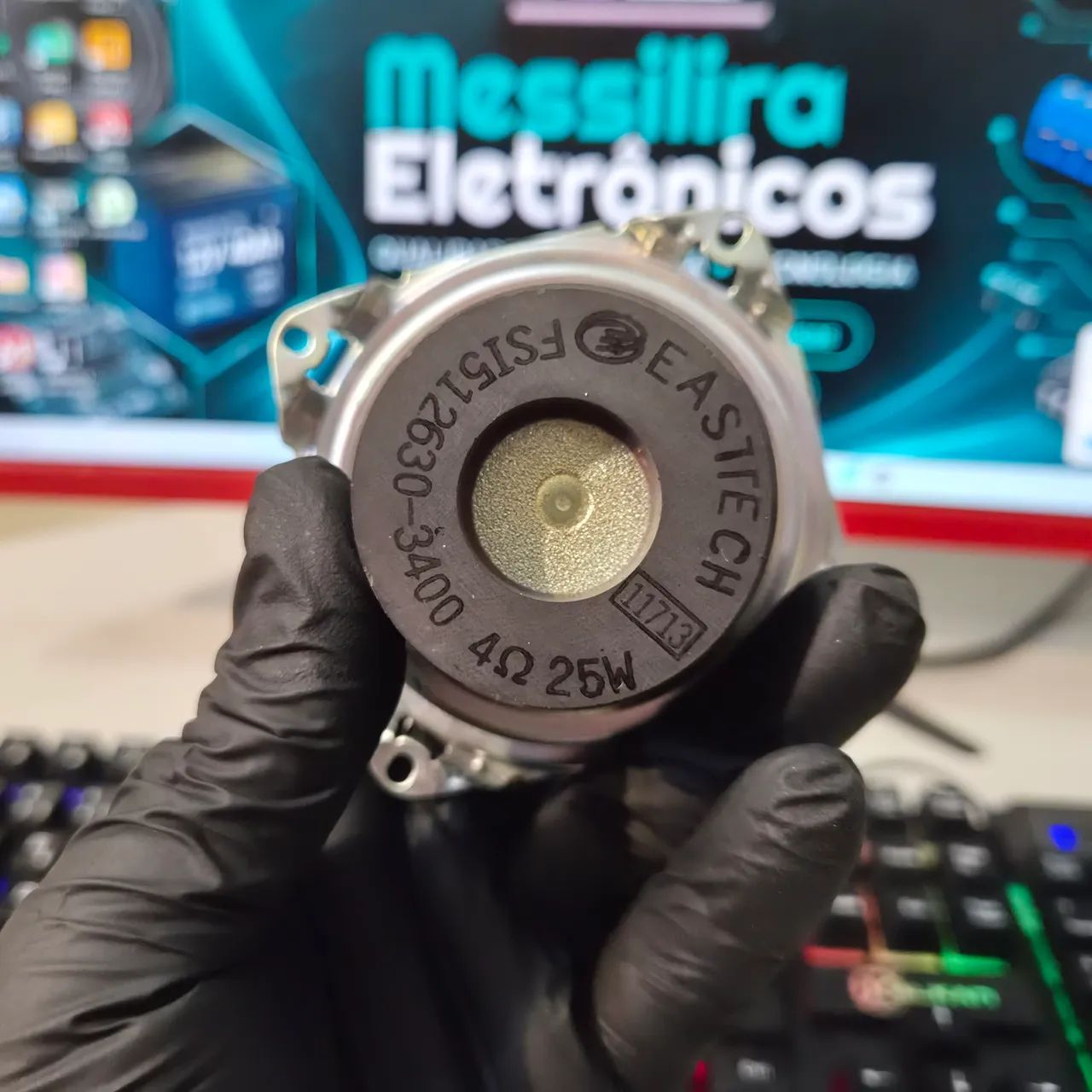 Alto falante 4 ohms 25w 3 polegadas  - Foto 3