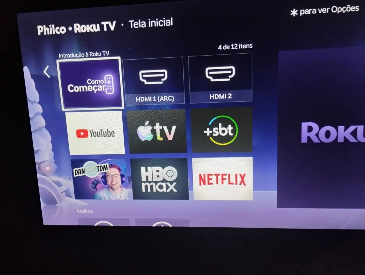 SMART TV 32 POLEGADAS PHILCO ROKU  - Foto 4