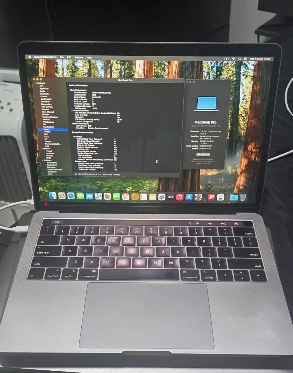 Macbook Pro 2020 13 polegada i5 16GB SSD 512GB - Notebooks