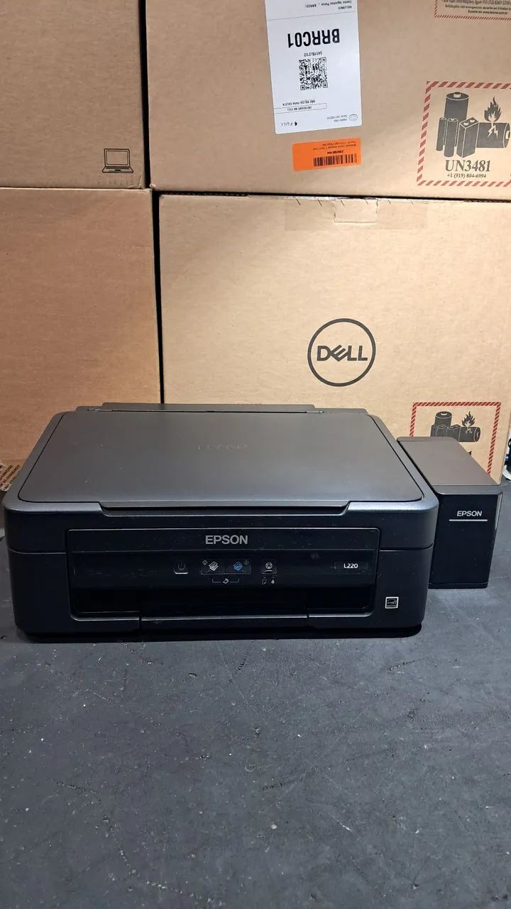EPSON L220 MULTIFUNCIONAL- SÓ IMPRIME EM PRETO - Foto 3