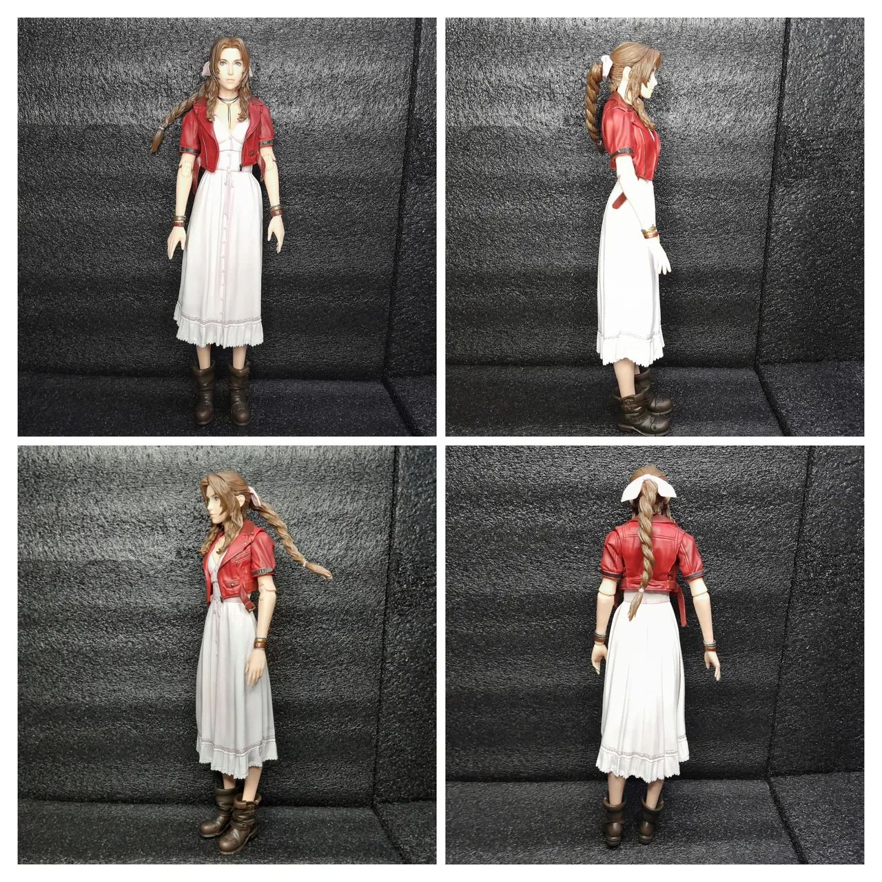 Play Arts Kai Aerith Gainsborough Final Fantasy VII Rebirth Original -Sem Caixa- - Foto 4