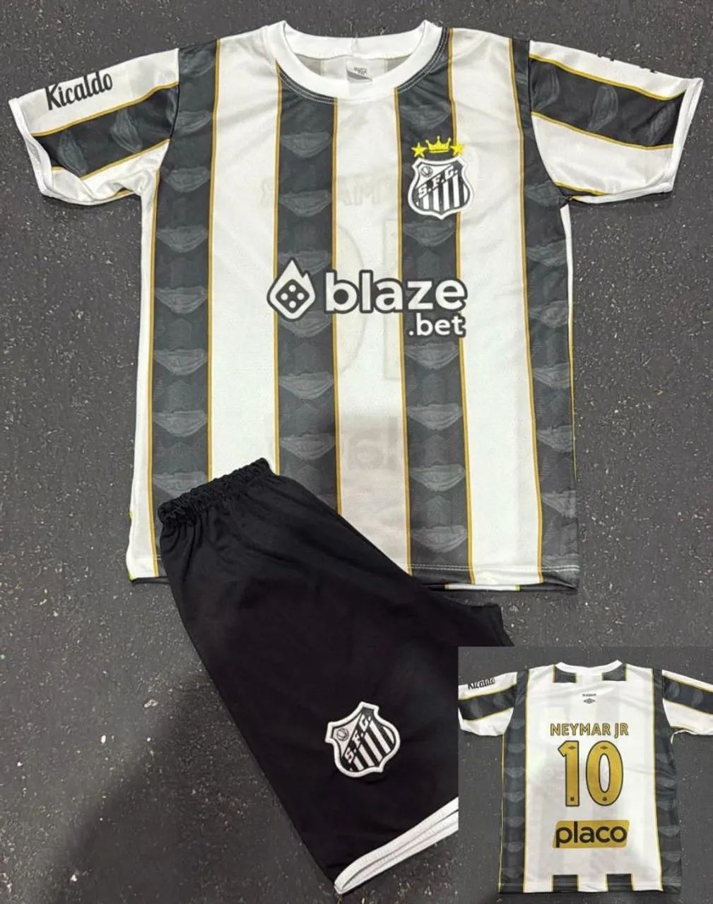 Conjuntinho infantil Santos 