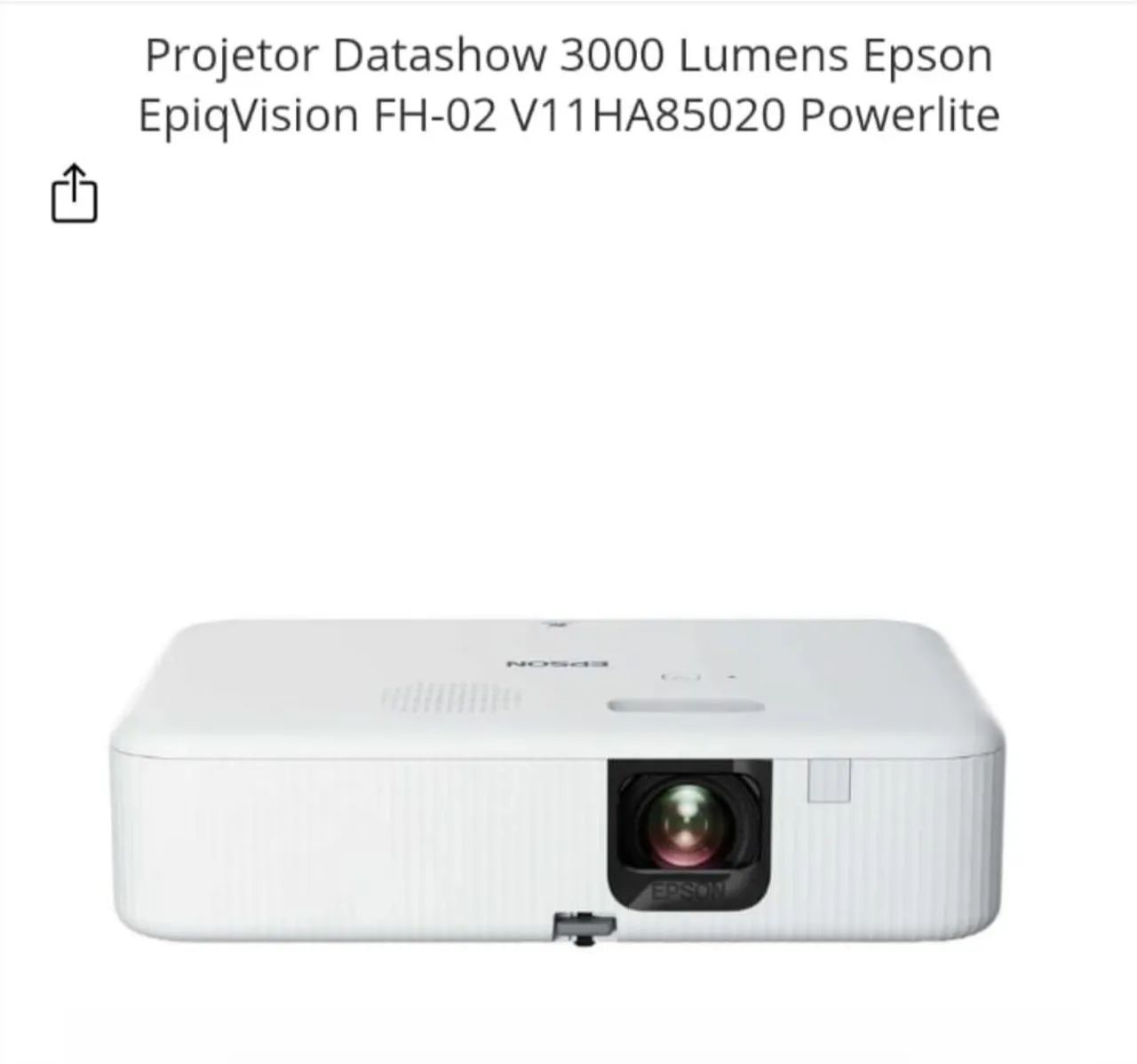 PROJETOR EPSON ( apenas retirada ,Sorocaba -sp )